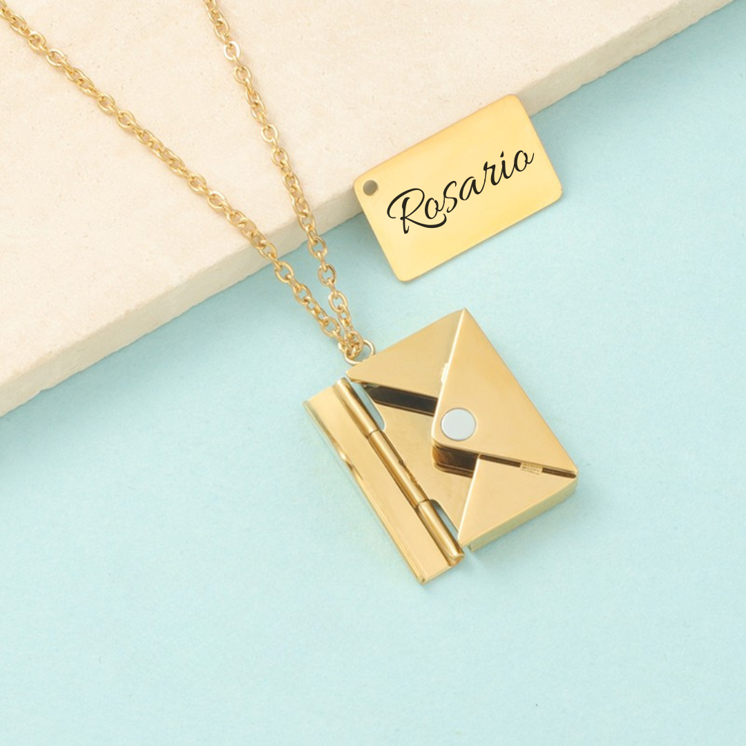 Colgante Sobre Dorado OFERTA 2X1
