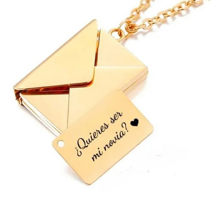 Colgante Sobre Dorado OFERTA 2X1
