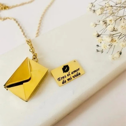Colgante Sobre Dorado OFERTA 2X1