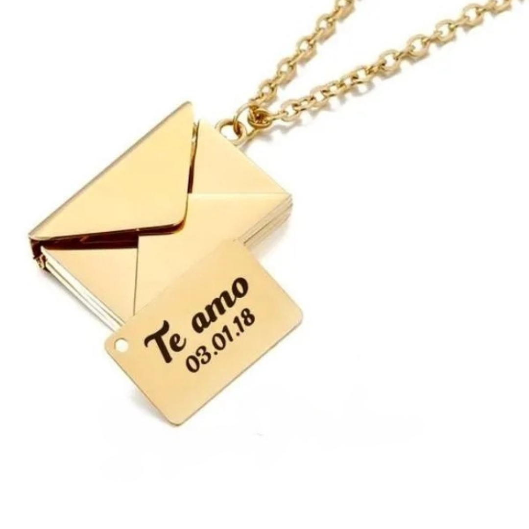 Colgante Sobre Dorado OFERTA 2X1